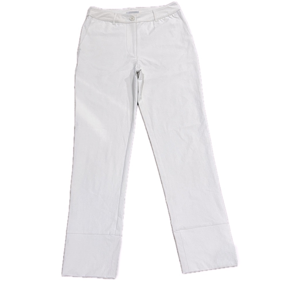 Anatomie Cream Straight-Leg Travel Pants